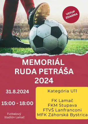 Memoriál Ruda Petráša 2024