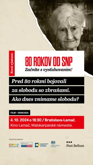 80 rokov od SNP: Začnite s vysťahovaním