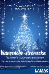 Rozsvietenie vianočného stromčka