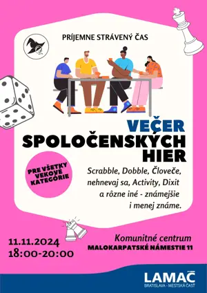 Večer spoločenských hier