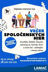 Večer spoločenských hier