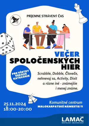 Večer spoločenských hier