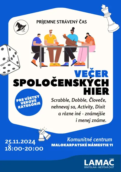 Večer spoločenských hier