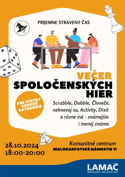 Večer spoločenských hier