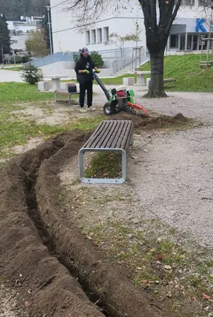 Zavlažovací systém Pod lipami