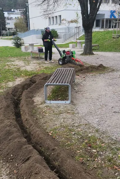 Zavlažovací systém Pod lipami