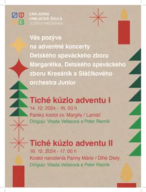 Koncert Tiché kúzlo adventu I. 