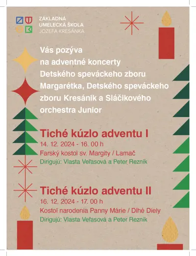 Koncert Tiché kúzlo adventu I. 